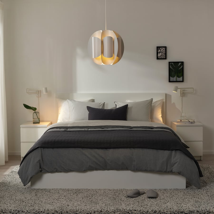 TRUBBNATE pendant lamp shade, white, 15" IKEA