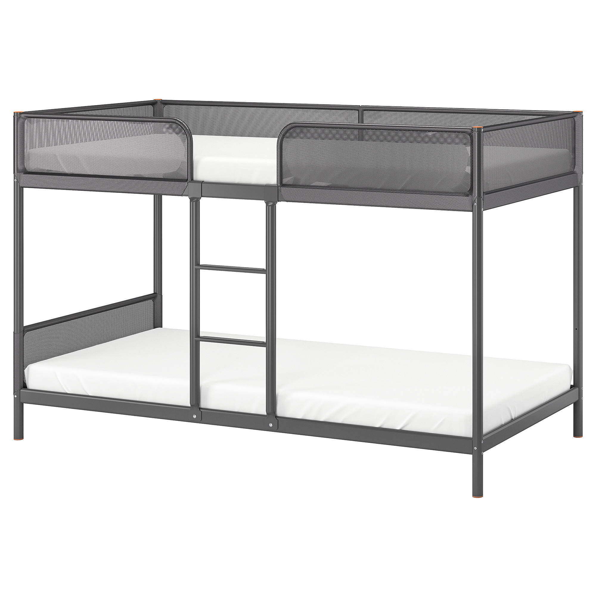 TUFFING Bunk bed frame, dark gray, Twin IKEA