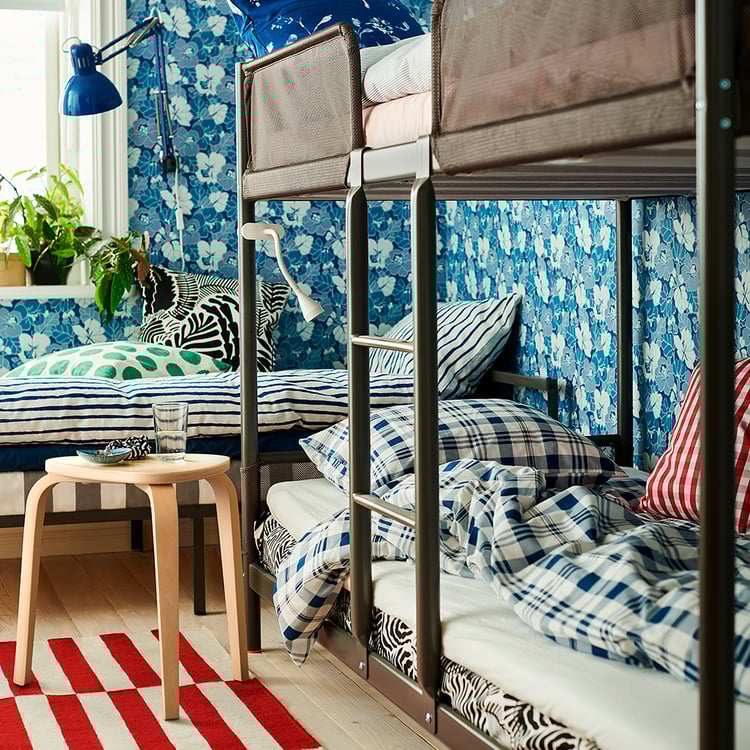 TUFFING Bunk bed frame, dark gray, Twin IKEA