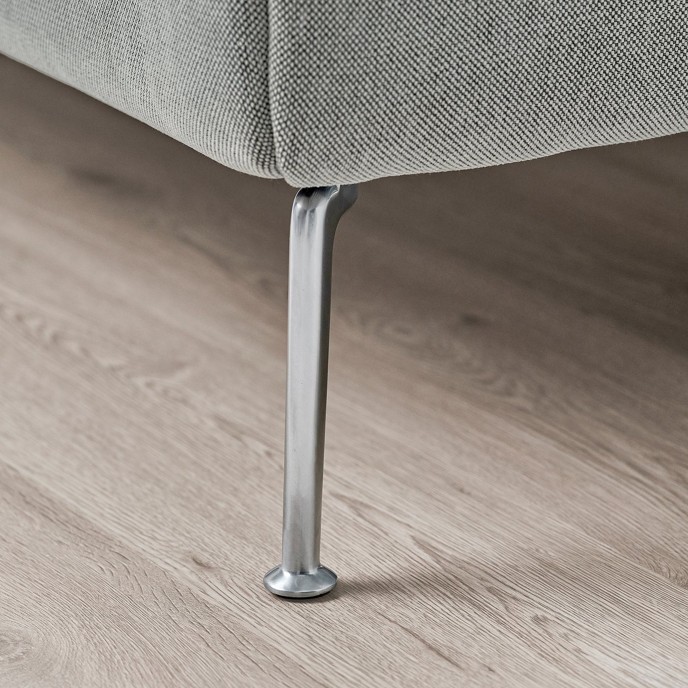 TUFJORD upholstered bed frame, Tallmyra white/black/Luröy