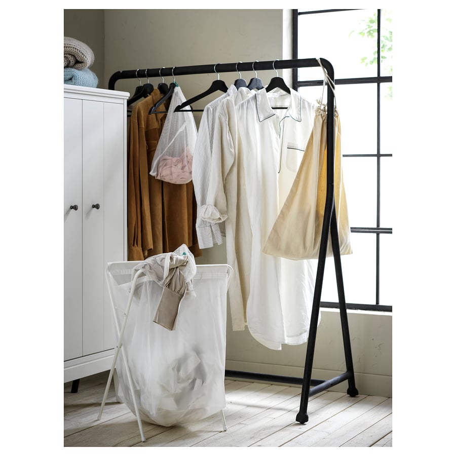 TURBO Clothes rack, indoor/outdoor, black IKEA