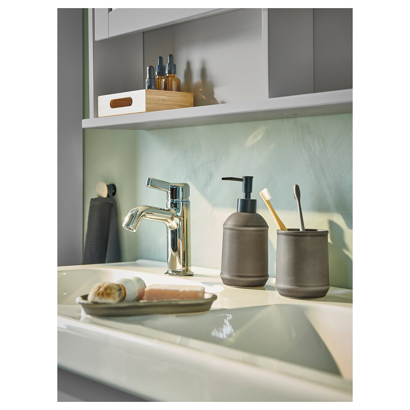 TVÅLSJÖN 3-piece bathroom set - IKEA