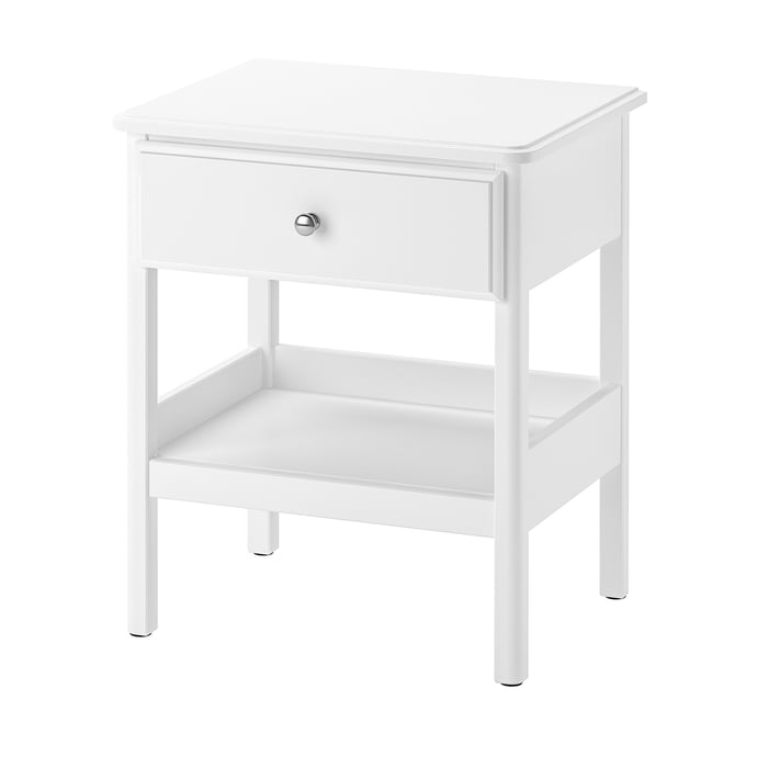 TYSSEDAL nightstand, white, 201/8x153/4" IKEA