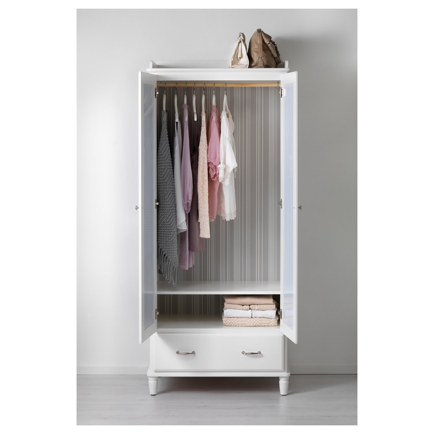 ikea baby wardrobe white