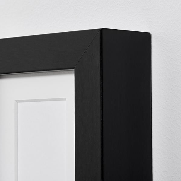 TYSSLINGE Frame, black, 3 ¼x3 ½" IKEA