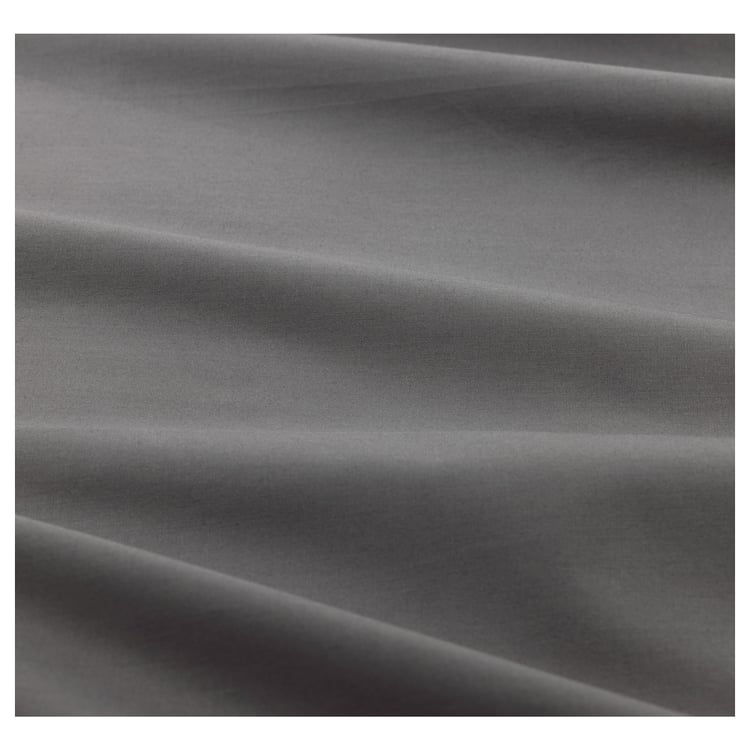 ULLVIDE pillowcase, gray, Queen IKEA