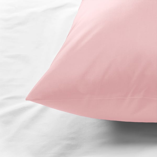 ULLVIDE Pillowcase, light pink, King