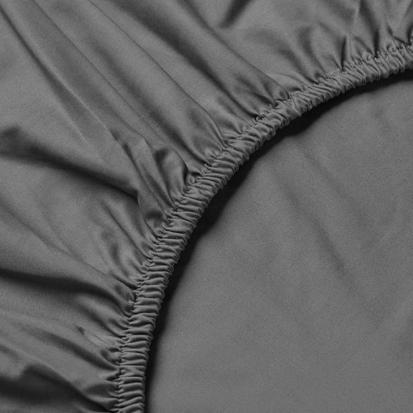 ULLVIDE Sheet set, gray, King