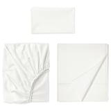 ULLVIDE Sheet set, white, Twin