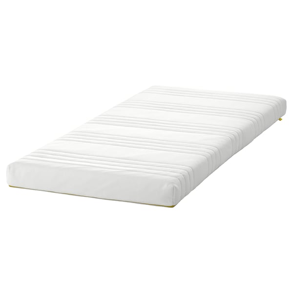 UNDERLIG Foam mattress for junior bed, white, 27 1/2x63 "