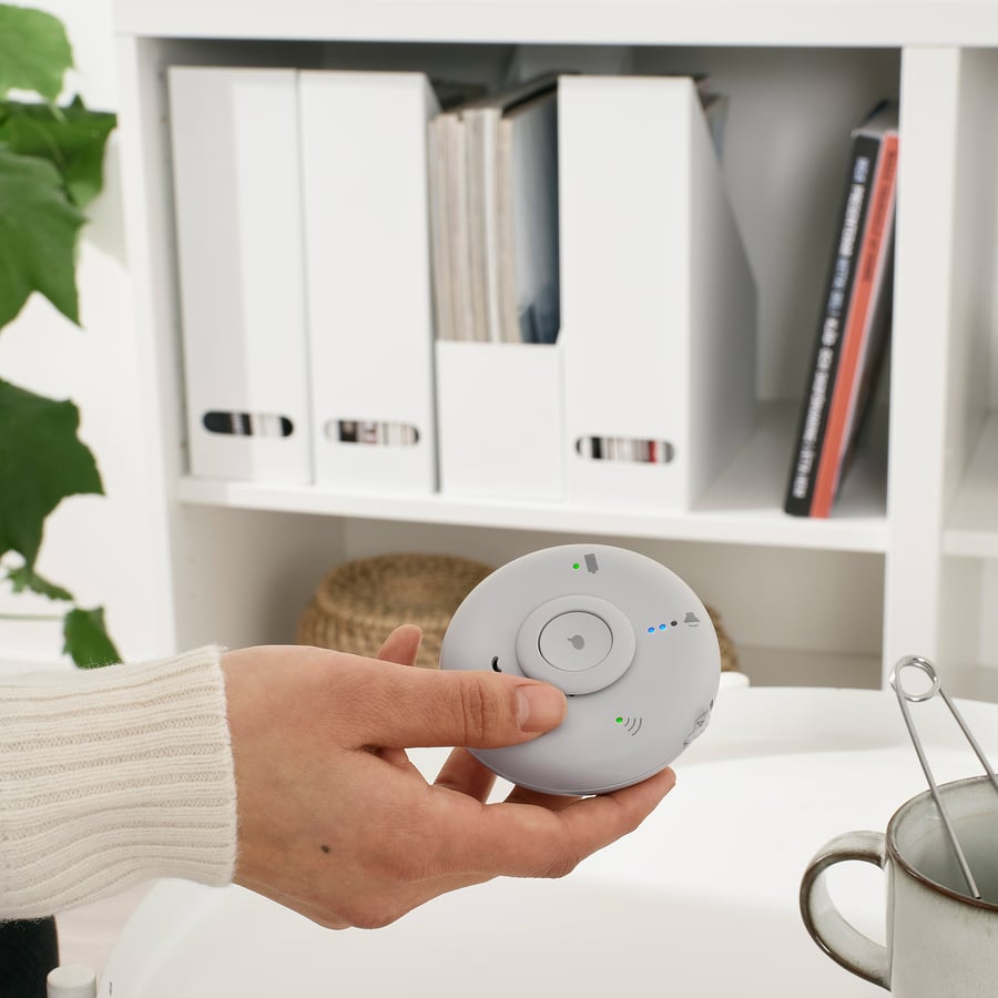 UNDVIKA baby monitor, white/gray - IKEA US