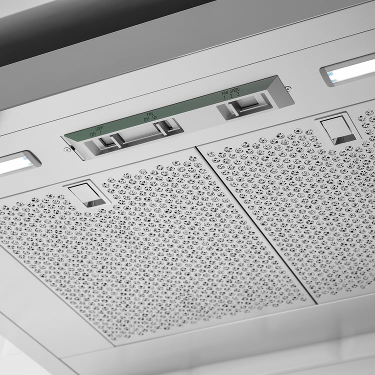 UNGDOMLIG wall mounted range hood, black IKEA