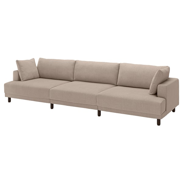 UPPÅKRA 4.5-seat mod sofa, Samsala gray-beige