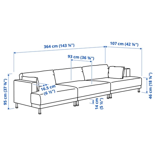 Illustration with measurements for the product: UPPÅKRA.