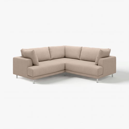 UPPÅKRA Modular corner sofa, 3-seat, Samsala gray-beige