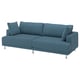 UPPÅKRA Sectional, 3-seat, Axvall dark gray-blue