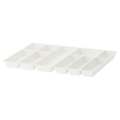 UPPDATERA Cutlery tray, 2-piece, white, 26x19 1/2 "