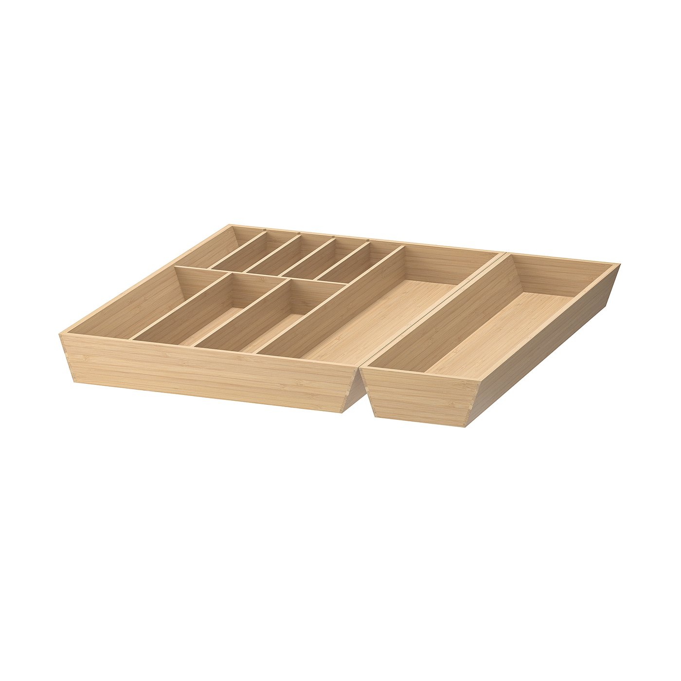 Ikea Uppdatera Flatware Tray/utensil Tray, Light Bamboo, 20x19 1/2 "