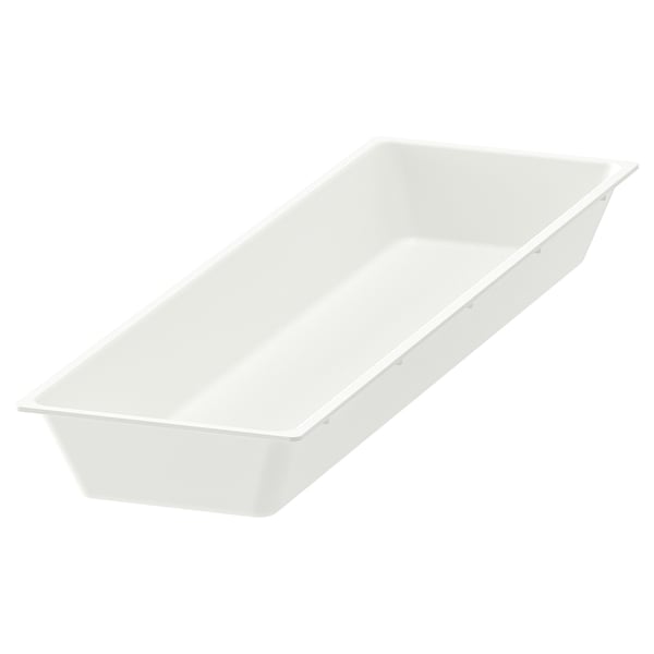 UPPDATERA Utensil tray, white, 6x19 ½ "
