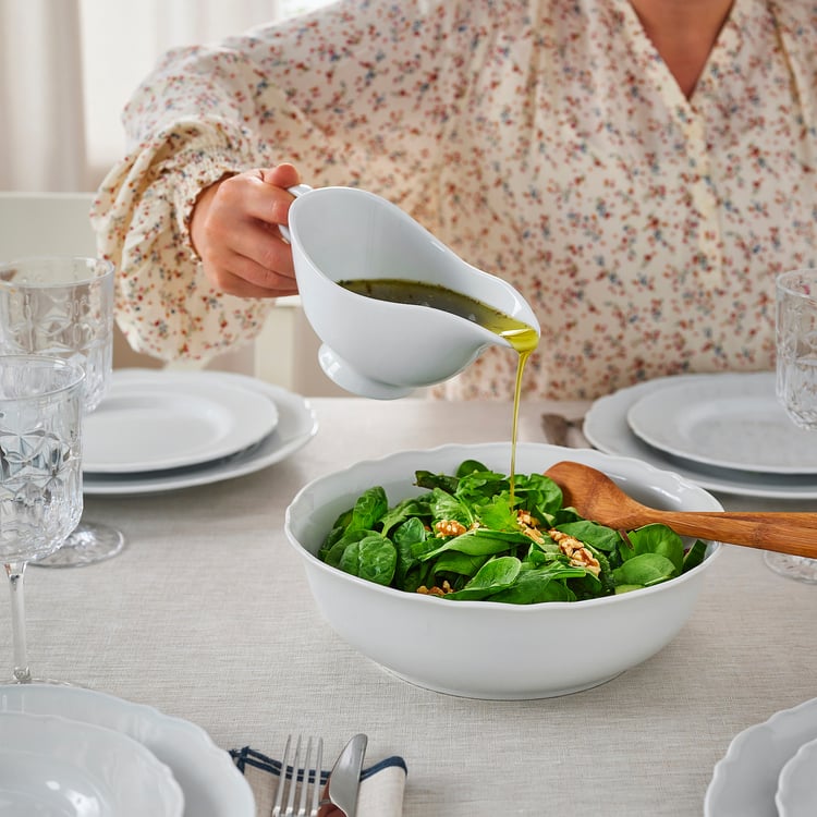 UPPLAGA gravy boat, white, 10 oz IKEA