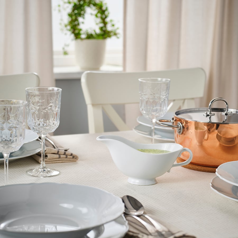 UPPLAGA gravy boat, white, 10 oz IKEA