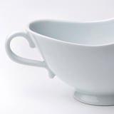 UPPLAGA Gravy boat, white, 10 oz