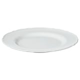 UPPLAGA Side plate, white, 9 "