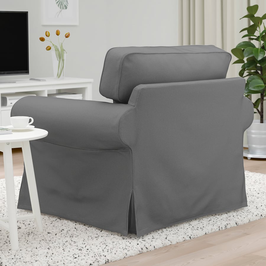 UPPLAND armchair, Remmarn light gray IKEA