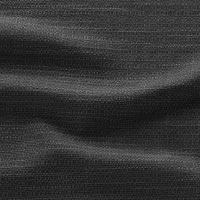 Close-up of UPPLAND fabric, showcasing intricate woven texture of cotton, polyester, viscose, and linen. Soft, durable, structured feel evident.