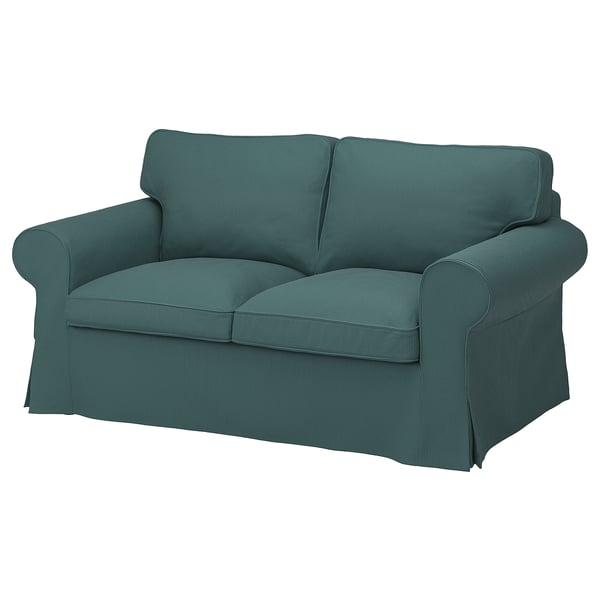 UPPLAND Cover for loveseat, Kelinge gray-turquoise