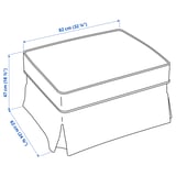 UPPLAND Ottoman, Blekinge white