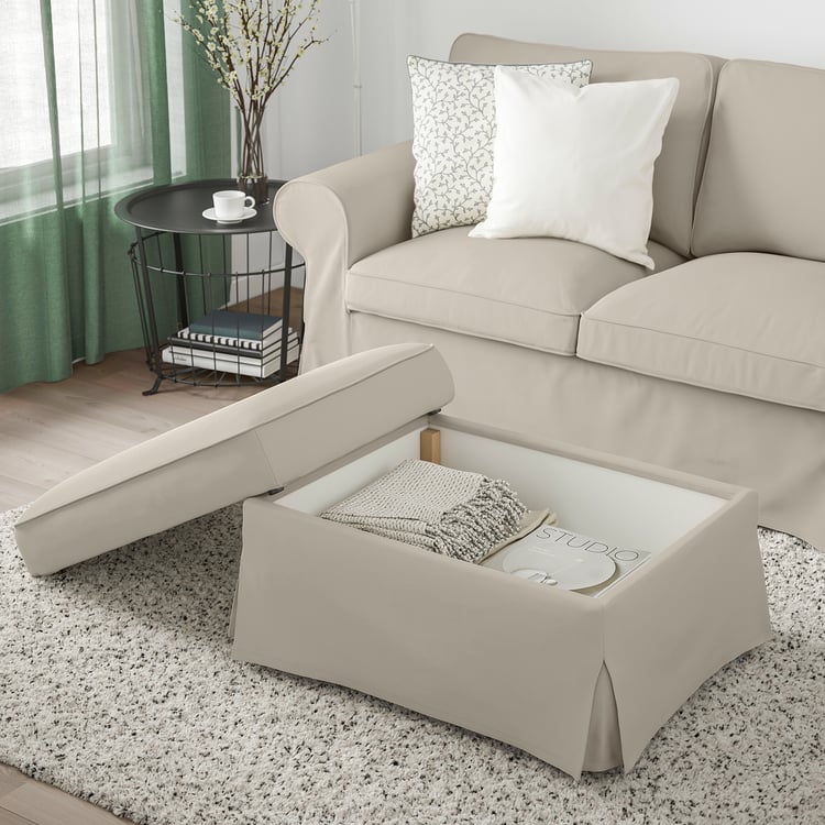 UPPLAND Ottoman, Hallarp beige IKEA