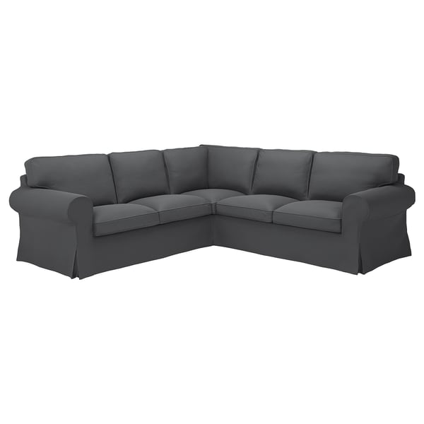 UPPLAND Sectional, 4-seat corner, Kelinge anthracite
