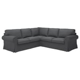 UPPLAND Sectional, 4-seat corner, Kelinge anthracite