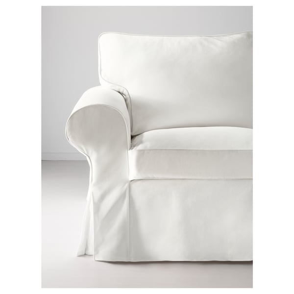 Oprecht Roei uit Smeltend UPPLAND Sofa with chaise, Blekinge white - IKEA