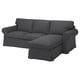 UPPLAND Sofa with chaise, Kelinge anthracite
