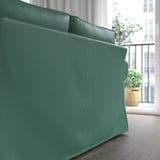 UPPLAND Sofa with chaise, Kelinge gray-turquoise