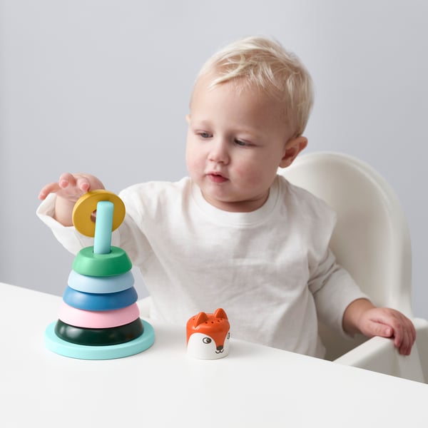 Awaken baby's senses with our set of colorful and playful toys