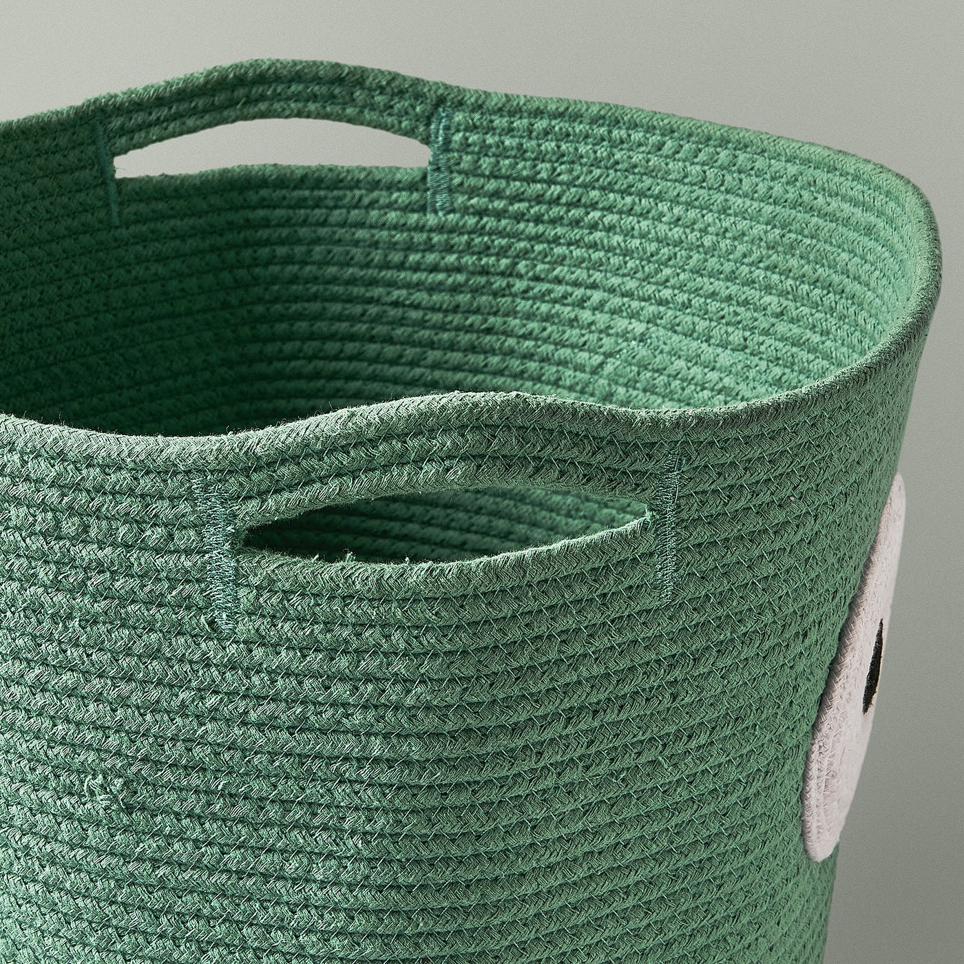 Storage bag, braided/green 4