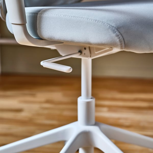 UTKLASSNING Gaming chair, Gräsnäs gray/white