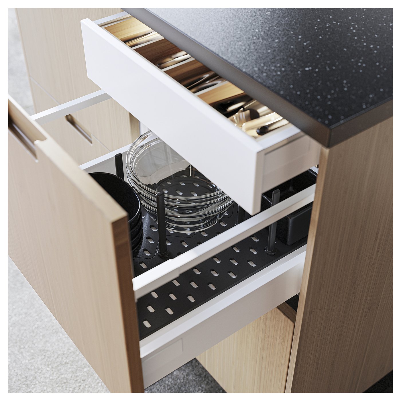UTRUSTA Drawer front, low, 18