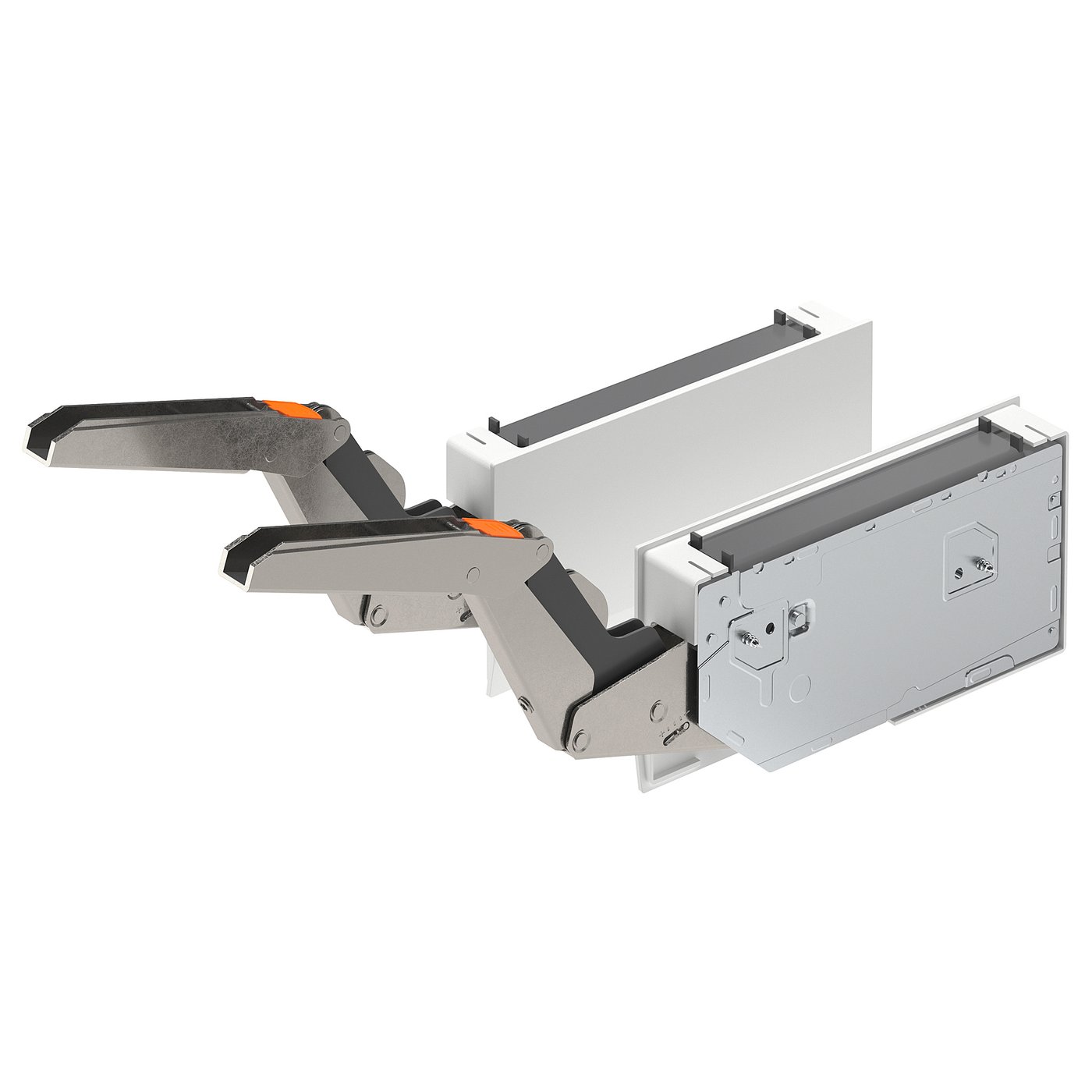 Utrusta Hinge Push Open For Horizontal Door White Ikea
