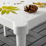UTTER Children's table, indoor/outdoor/white