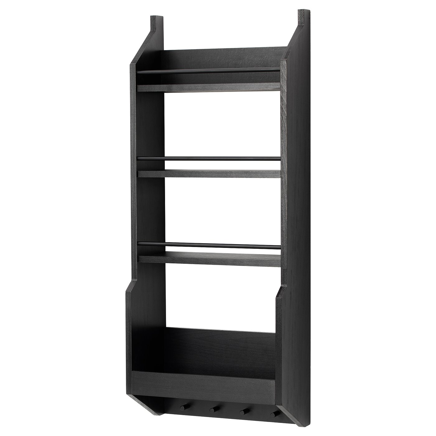 VADHOLMA Wall shelf - black