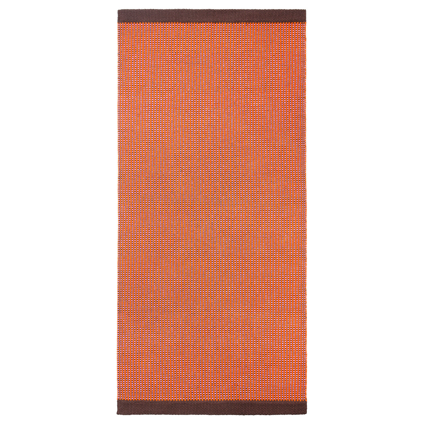 Rug, Flatwoven, Light Orange-Pink