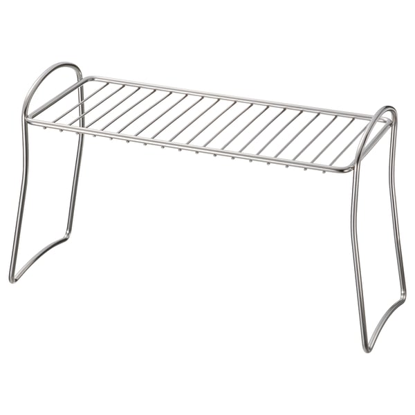 VÄLVÅRDAD Dish drying rack, stainless steel, 4 ¾x12 ½ - IKEA