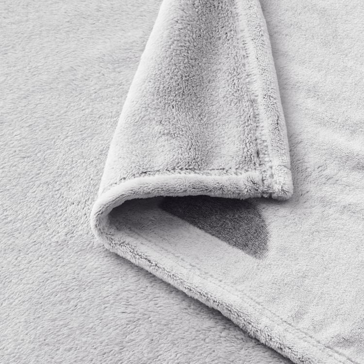 VÄNKRETS blanket, light gray, 51x67" IKEA