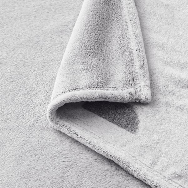 VÄNKRETS blanket, light gray, 51x67 - IKEA