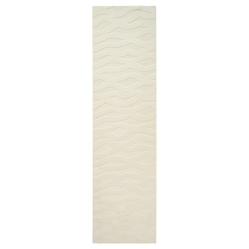 VÄXELFEL Rug, low pile, off-white, 2 ' 7 "x9 ' 10 "