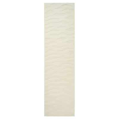 VÄXELFEL Rug, low pile, off-white, 2 ' 7 "x9 ' 10 "